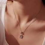 Náhrdelník s motivem betléma – Panna Maria, Josef a Ježíšek - stříbro 925/1000, Stříbrná 39 cm + 5 cm (prodloužení)