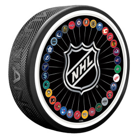 Mustang Puk NHL 32 Team Logos Puck