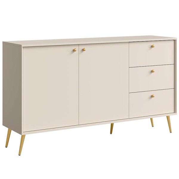 Komoda 2D3S Rose 03 pískově béžová