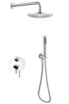 BESCO - Podomítkový sprchový set DECCO/ILLUSION I/VEO Chrom BABPDIICH