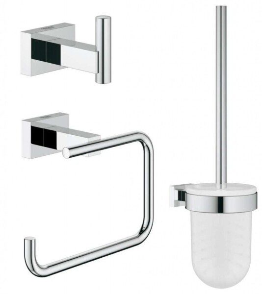GROHE - Essentials Cube Sada doplňků, chrom 40757001