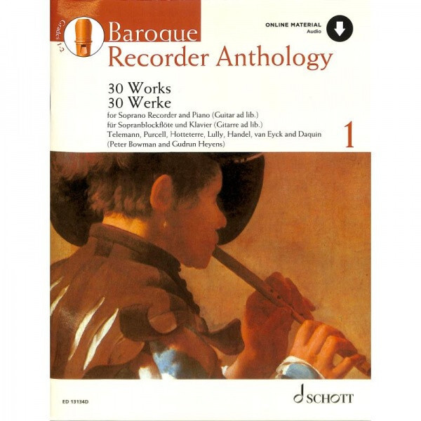 Publikace PUBLIKACE Baroque Recorder Anthology 1 + CD