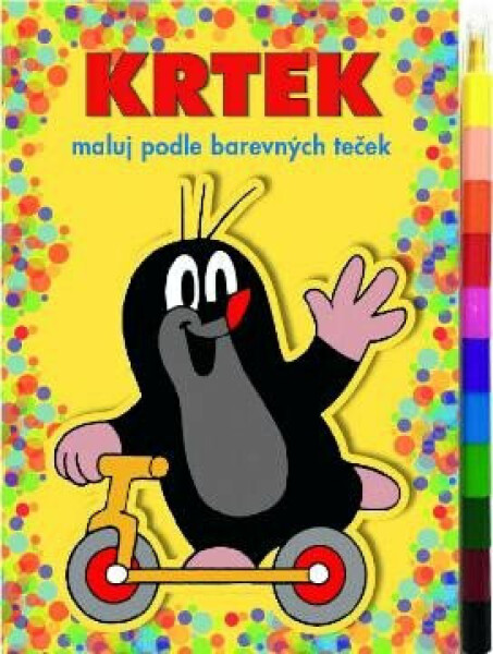 Krtek Maluj podle barevných teček