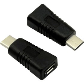 Value USB 2.0 adaptér [1x USB-C® zástrčka - 1x micro USB 2.0 zásuvka B] 0 mm