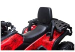 Mamido Dětská elektrická čtyřkolka 4x4 Spyder lakovaná červená