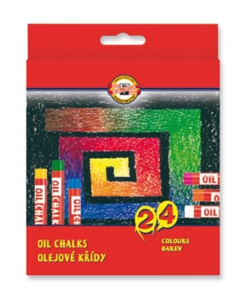 Koh-i-noor pastely olejové 24 ks