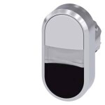 Siemens 3SU1051-3AB61-0AA0, 3SU10513AB610AA0 dvojitý tlakový spínač, 22.3 mm, 1 ks