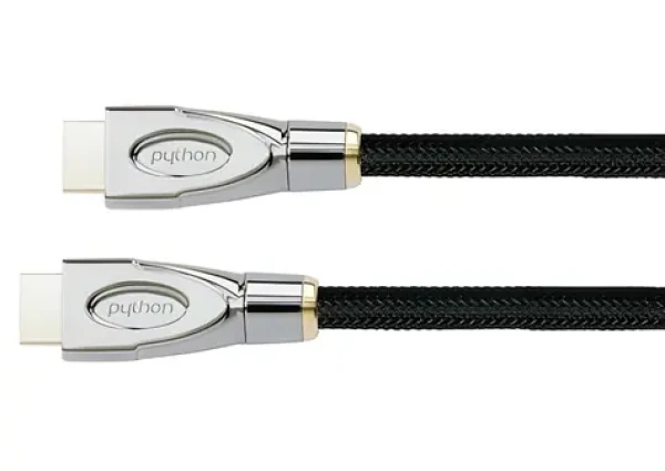 Python HDMI 2.1 kabel 8K UHD-2 1,5 m černý / Kabel HDMI / nylonový oplet (GC-M0253)
