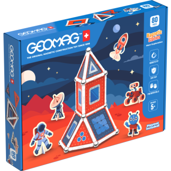 Geomag Stories Mars 80 dílků
