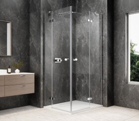 POLYSAN - GLOBE CHROME obdélníkový sprchový kout 1100x900, rohový vstup, čiré sklo GB5190C
