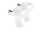 Nimco Bormo chrom dvojitý držák sklenek BR X3-58DW-26 BR X3-58DW-26