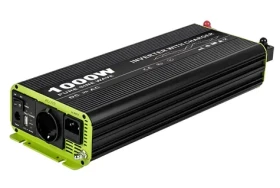 KOSUNPOWER UPS záložní zdroj 1000W / UPS / externí baterie 24V / čistý sinus / AC 230V (KOS1000-24)