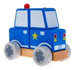 Mamido Dřevěné autíčko policie