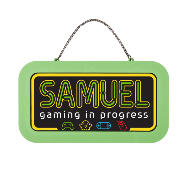 Neonová cedulka se jménem - Samuel - Albi