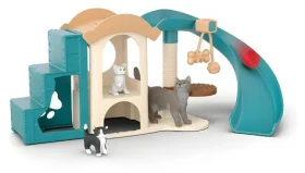 SCHLEICH Herní set Farm World 42764 Hřiště pro kočky