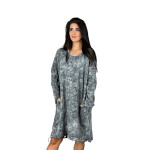 HOSH Mikinové šaty BLAIR Velikost: UNI, Barva: Černá