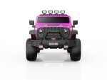 Mamido Elektrické autíčko Buggy BIG FOOT 4x4 rúžové 24V | 800W | 60 kg | EVA | LED | 2,4Ghz | ECO kůže