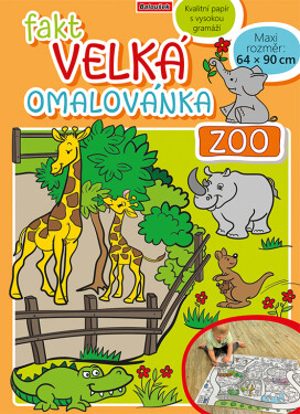 Fakt velká omalovánka ZOO