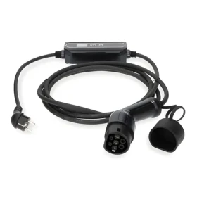 Nedis Mobilní nabíjecí kabel pro elektromobily Type 2 5m / Nabíjecí kabel / 3,68 kW / 6-16 A / IP55 (EVCH37KWBK20)