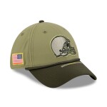 New Era Pánská kšiltovka Cleveland Browns NFL 2025 Salute to Service 39THIRTY Flex Velikost: M/L