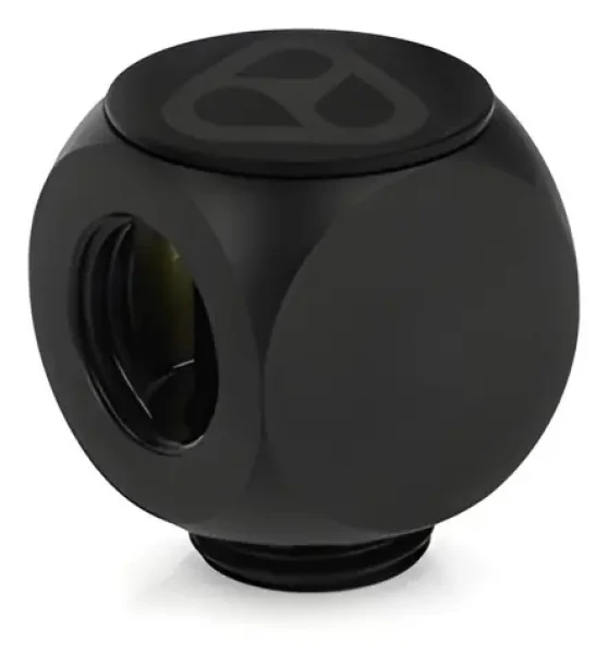 Thermal Grizzly DeltaMate Rotary-T černá / Rotační fitink / G1/4" / 90° / vodní chlazení (TG-DM-FIT-0004)