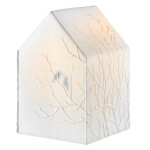 Räder Porcelánová svítící dekorace House Branches, bílá barva, porcelán