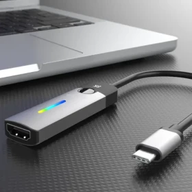 J5Create USB-C na HDMI 2.1 černá / Adaptér / 8K / 144Hz / 0,1 m (JCA157-N)