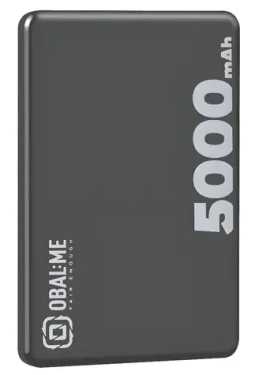 OBAL:ME MagNetix černá / Powerbanka / 5 000 mAh / MagSafe / 15W bezdrátové / 20W USB-C (8596311292453)