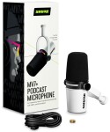 Shure MV7+ (white)