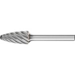 PFERD 21214183 frézovací kolík tvrdokov Špičatý kužel Délka 41 mm Vnější Ø 3 mm Pracovní délka 11 mm Ø hřídele 3 mm 1 ks