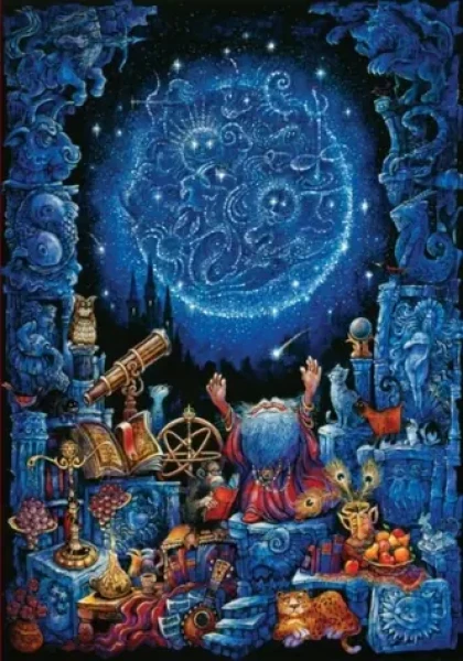 ART PUZZLE 4325 Svítící puzzle Astrologie