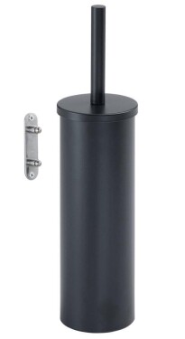 Gedy - FLIP WC štětka závěsná, systém Lift&Clean, černá mat 52330314