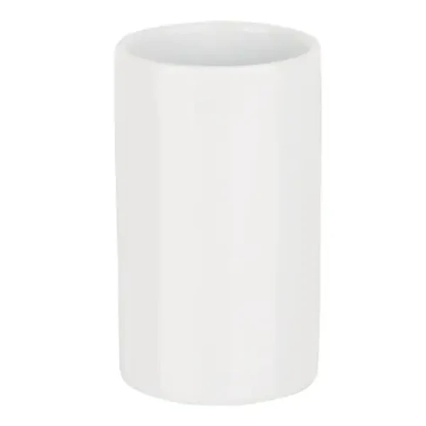 Spirella TUBE kelímek na kartáčky bílý / porcelán (7610583160614)