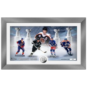 Obraz NHL NHL Wayne Gretzky The Great One Panorama Silver Coin