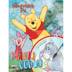 Medvídek Pú - Maluj vodou A4