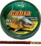 Katran Šňůrka Coated Braided Hook Link Cobra 20m 15lb 6,8kg (182709)