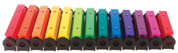 Boomwhackers Chroma-Notes Resonator Bells Complete Set