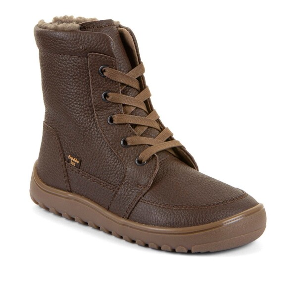 Dětské zimní barefoot boty UP TEX CORE Brown Froddo G3160260-1 - 38