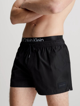 Pánské plavky KM0KM00947 BEH černé Calvin Klein