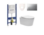 Cenově zvýhodněný závěsný WC set Geberit do lehkých stěn / předstěnová montáž + WC SAT Brevis SIKOGES7W8 SIKOGES7W8