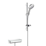 HANSGROHE - Raindance Select S Sprchový set s termostatem, 15 cm, 3 proudy, bílá/chrom 27036400