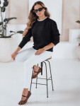 Dámský základní svetr DARMILA černý FashionStreet MY2504 S/M