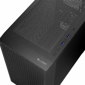Logic Dart Pro Mini černá / Skříň / Mini Tower / micro ATX / USB-C 3.2 Gen 2 / 2x USB 3.0 (AM-DART-PRO-0000-10)