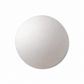 Podložka pod dort tenká Cake Star stříbrná matná kruh 30 cm (1 ks)