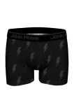Pánské boxerky John Frank JFBJACQ11 XXL Černá