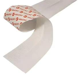 VELCRO Páska na suchý zip nalepovací bílá / Páska na suchý zip / 20 x 1000 mm (VEL-EC60210)