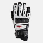 Motocyklové rukavice Knox Orsa - S / bílá