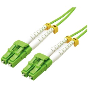 Roline 21.15.9276 optické vlákno síťové kabely, propojovací kabely LC 7.00 m zelená 1 ks
