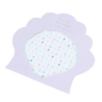 Meri Meri Dětské samolepky na nehty Mermaid – 200 ks, fialová barva, plast, papír