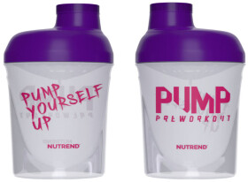 Sportovní shaker Nutrend mini 300ml - fialový